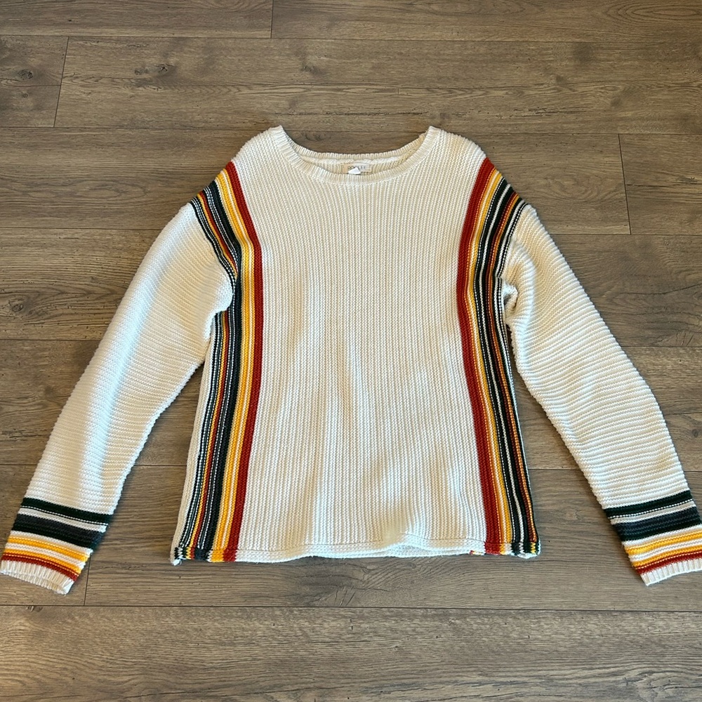 Roolee Multicolor Striped Sweater